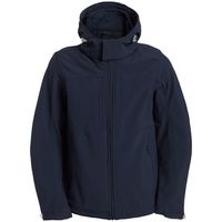 Куртка мужская Hooded Softshell темно...