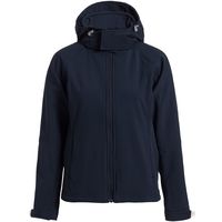 Куртка женская Hooded Softshell темно...