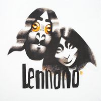 Футболка "Меламед. John Lennon, Yoko ...