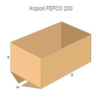 Короб картонный  FEFCO 200