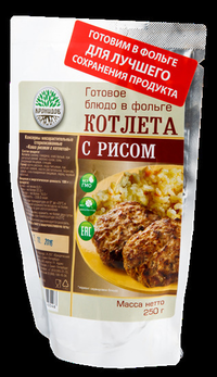 Котлета с рисом