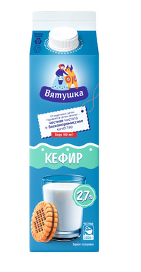 Кефир «Вятушка» 2,7%