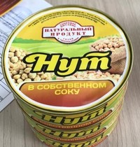 Нут в собственном соку 240 гр