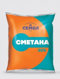 Сметана жирностью 20%