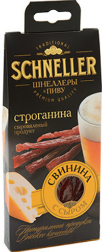 Мясная строганина ТМ «SCHNELLER»