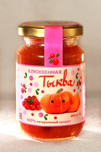 Варенье «Клюквенная тыква»