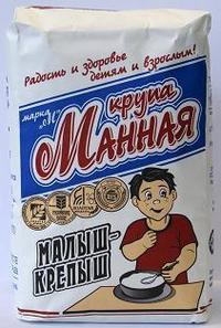 Крупа манная ТМ «Малыш-Крепыш»