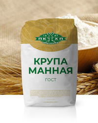 Крупа манная марки М