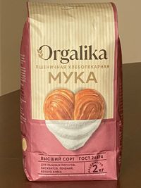 Мука «Orgalika» Высшего  сорта