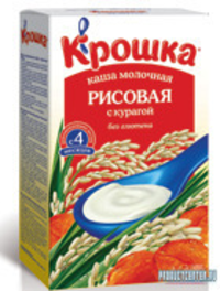 Каша Рисовая с курагой