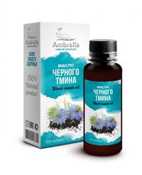 АМБРЕЛЛА МАСЛО ЧЁРНОГО ТМИНА, БУТ. ПЭ...