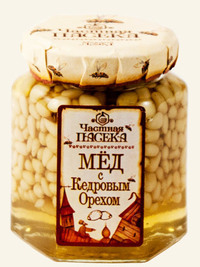 Мед с кедровыми орешками