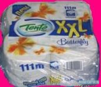 Туалетная бумага TENTO Butterfly XXL