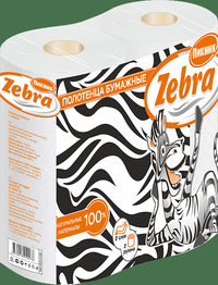 Бумажные полотенца «Zebra»