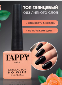 Топ глянцевый для ногтей Tappy Nails,...