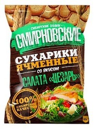 Ржаные сухарики «Смирновские»