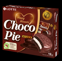 Lotte Chocopie пирожное со вкусом бан...