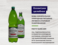 Минеральная вода «Ессентуки»