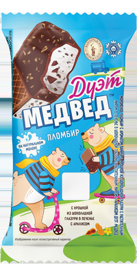 Мороженное «Дуэт МЕДВЕД»