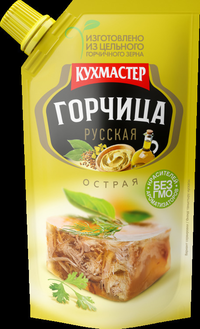 Горчица ТМ «Кухмастер»