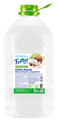 Forest clean. Крем - мыло