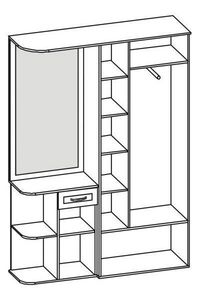 Мебель для прихожей «Домино»